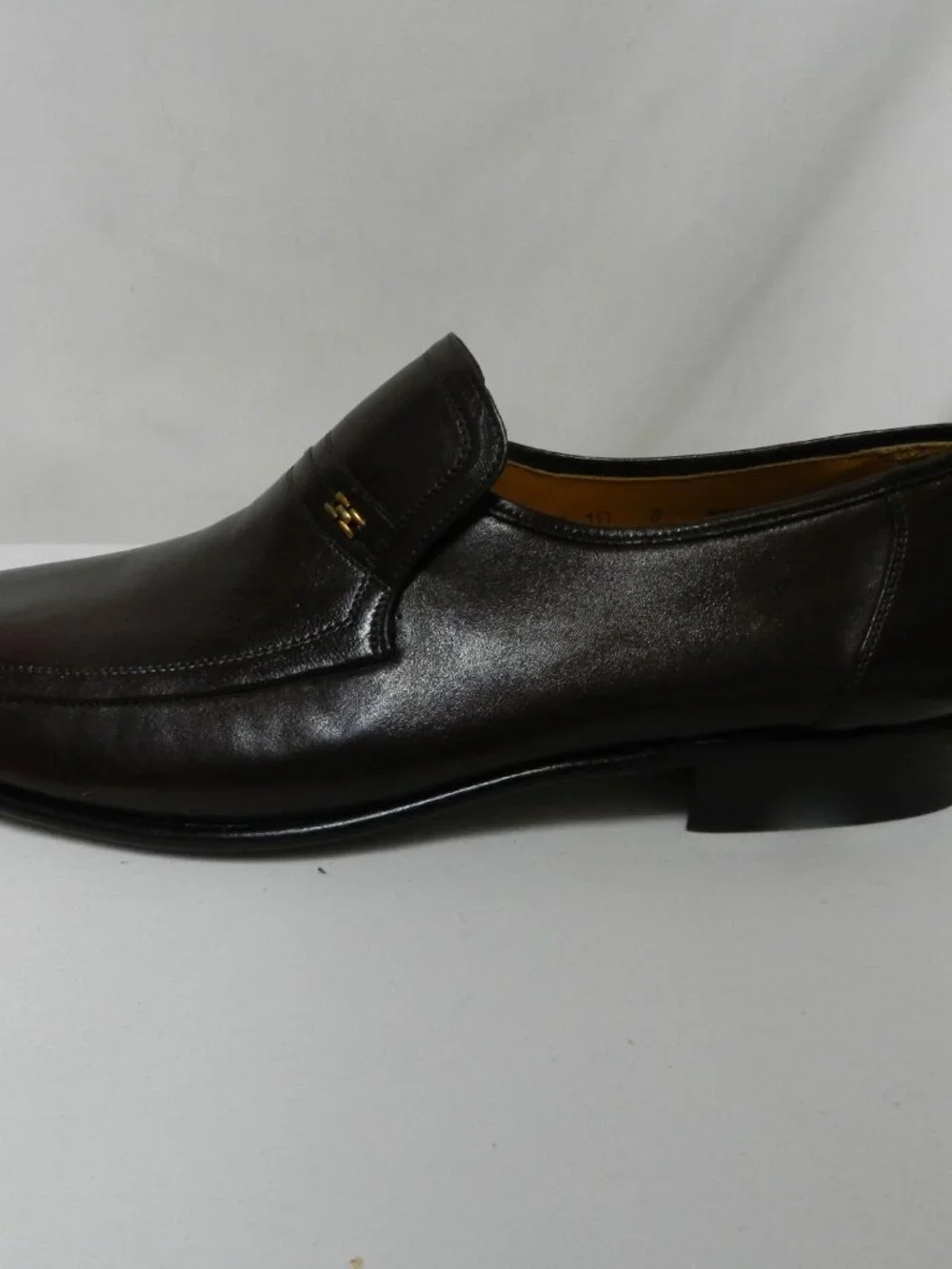 Magnanni Leather Vintage loafers slip-on brown Spain NEW Size Sz 10 M